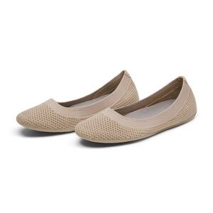 Elegant Beige Women's Flats